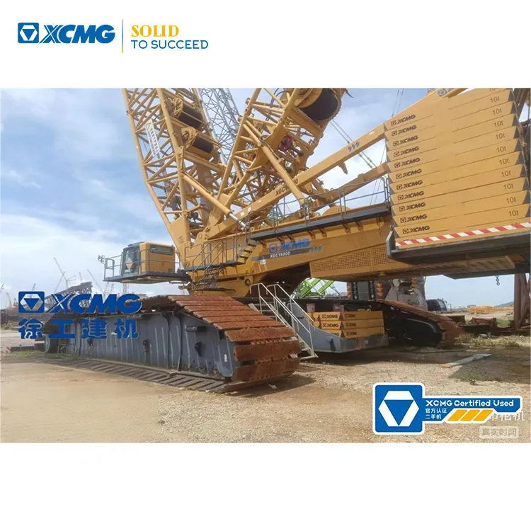 XCMG Manufacturer 1250 Ton Used Large Heavy Tracked Crane  XGC16000 Crawler Crane Price